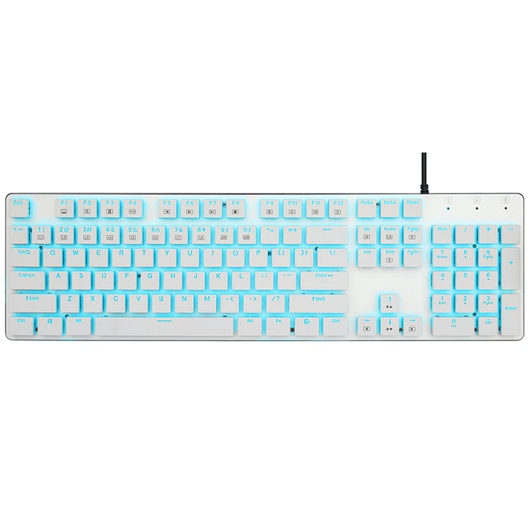 

HOT 2022 Gaming Keyboards Excellent Short Switches LED Backlight USB Wired Mechanical Keyboard