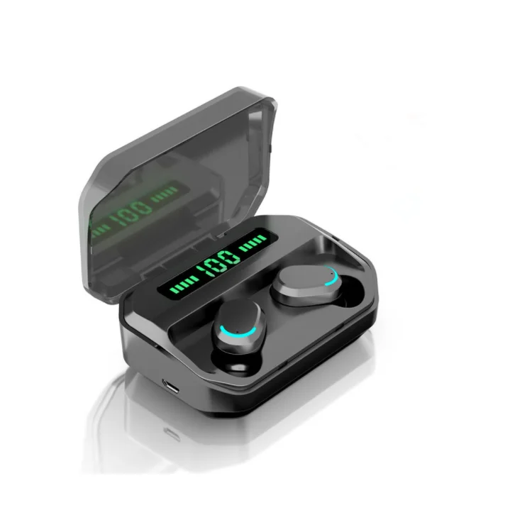 

2021 Earphone BT 5.0 Hifi Pro Stereo Waterproof LED Display Mini F9-5 Wireless Earbuds TWS F9