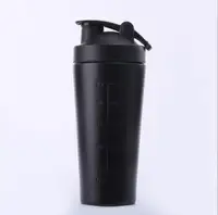 

Hot sale stainless steel shaker cup protein powder creative single wall shaker tumbler