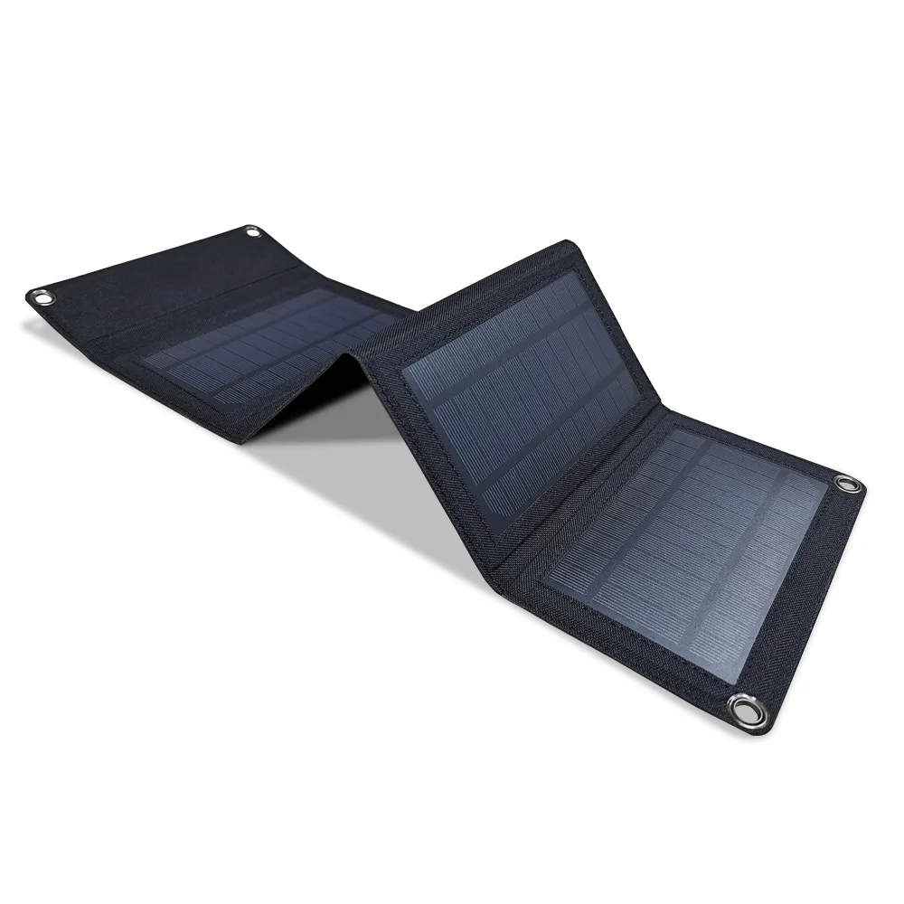 

Fashion Design 5V 7W mono Foldable Solar Panel Charger for Mobile Charger
