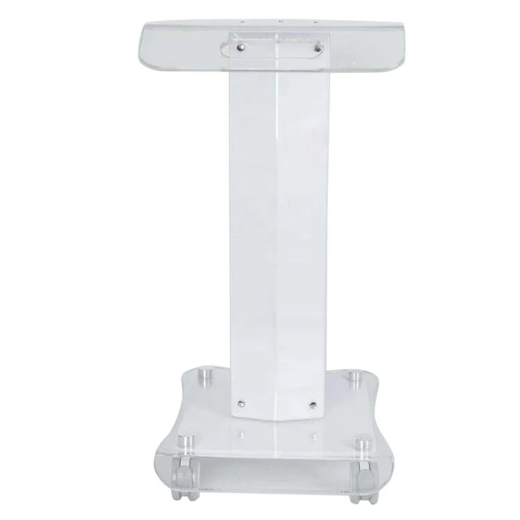 

Aluminium White Salon Trolley Stand For Cavitation Beauty Machine Assembled Trolley Cart SPA