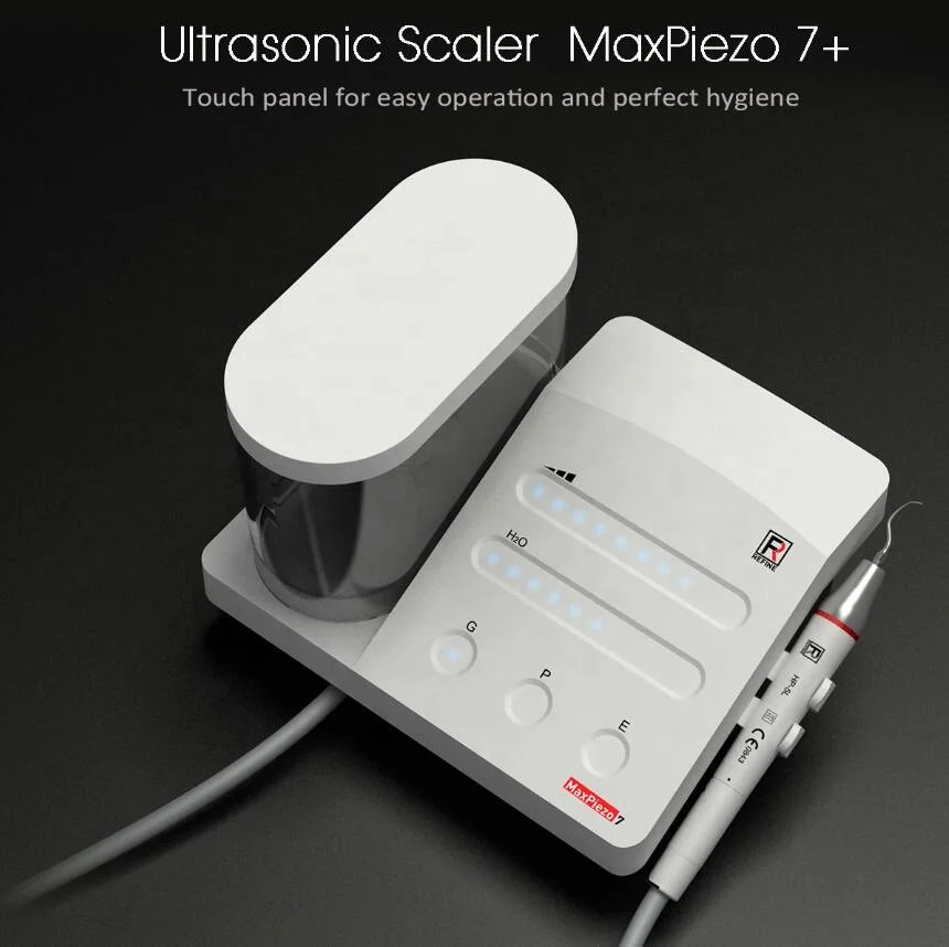 
Maxpiezo 7+ portable dental ultrasonic scaler / Ultrasonic piezo scaler woodpecker EMS with water bottle for perio endo scaling 