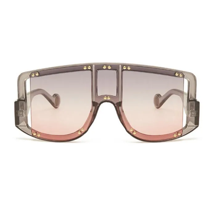 

New Summer Fashion PC Sun Glasses Female women 2021 Brand Designer oversized black Square Sunglasses, 5 color for selection