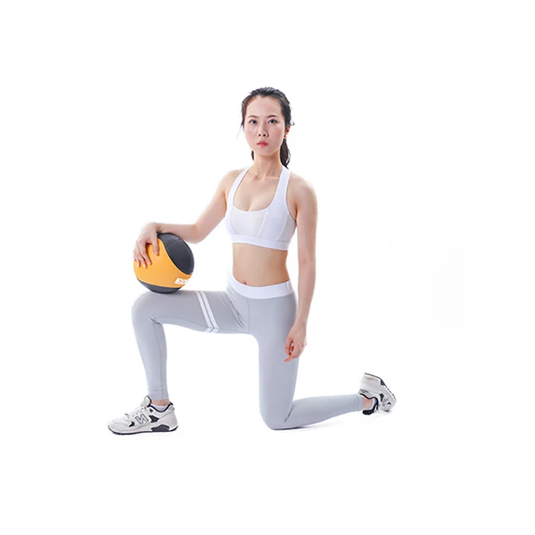 

Home exercise arm strength gravity ball waist and abdomen rehabilitation exercise