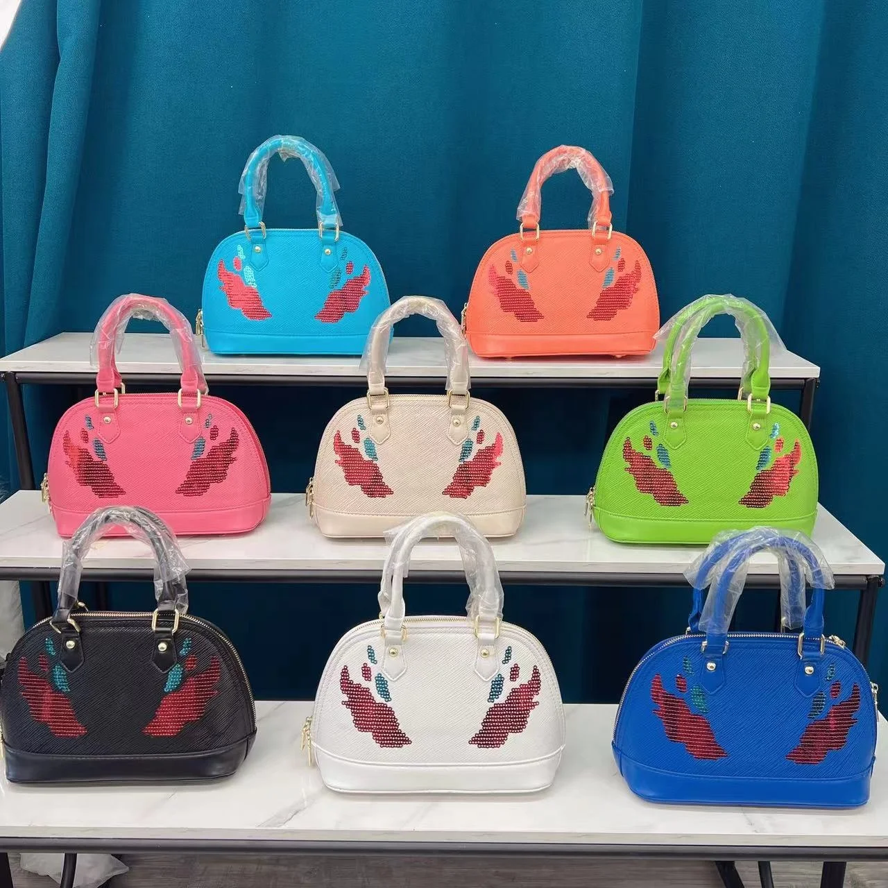 

2022 Handbags for women hand bags customized women handbags ladies purses and designer handbags famous brands, Customizable