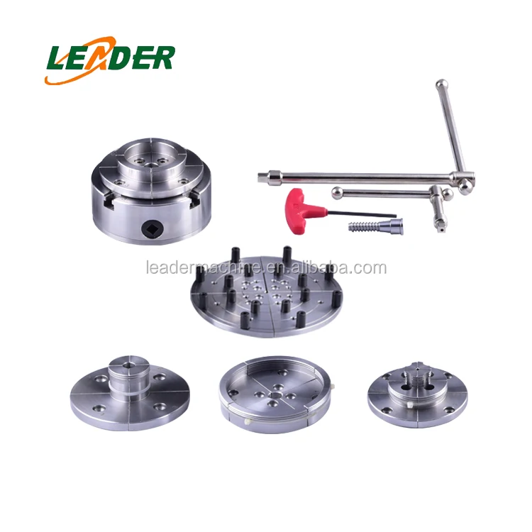 4.5 Inch Wood Turning Lathe Chuck Set 4 Jaws Geared Scroll Chuck/round