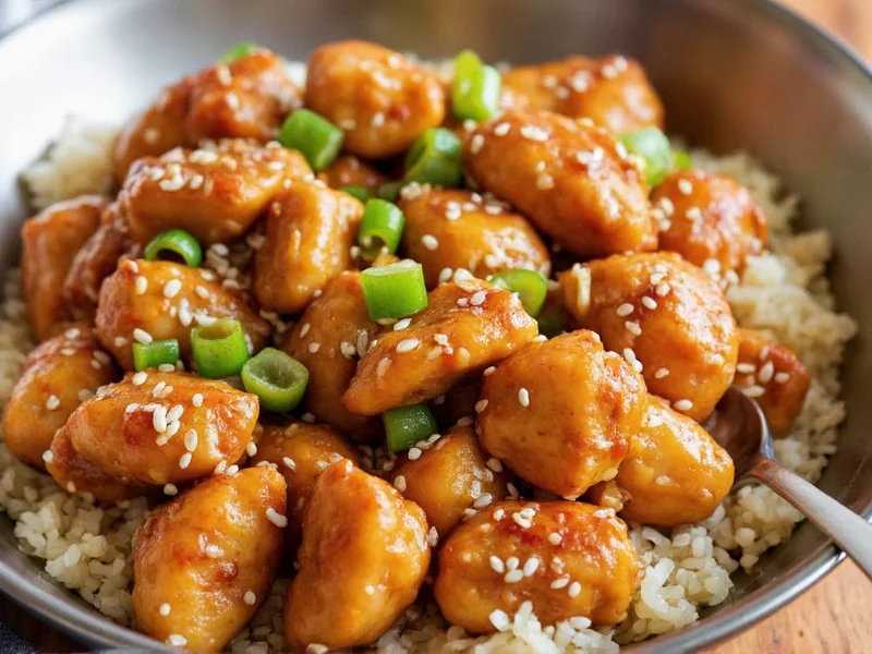 Perfect Homemade Sesame Chicken Recipe in 45 Minutes