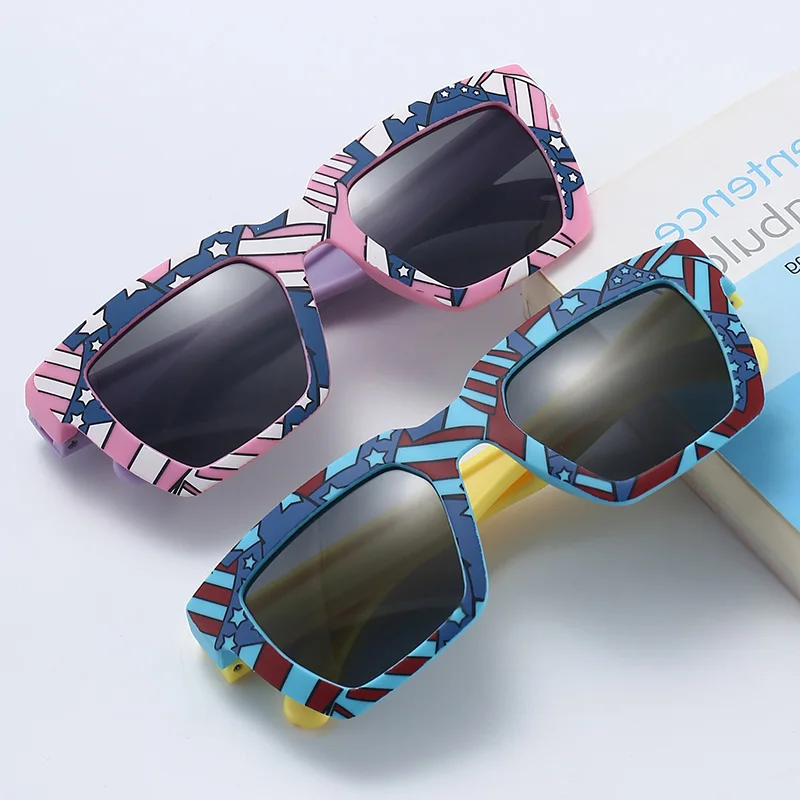 

kids sun glasses girls and boys custom fashionable sunglasses, 3 colors