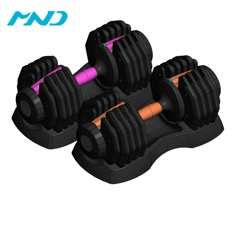 

Quality Gym Ajustable Dumbbells / Home Exercise Easy Adjustable Dumbbell Club