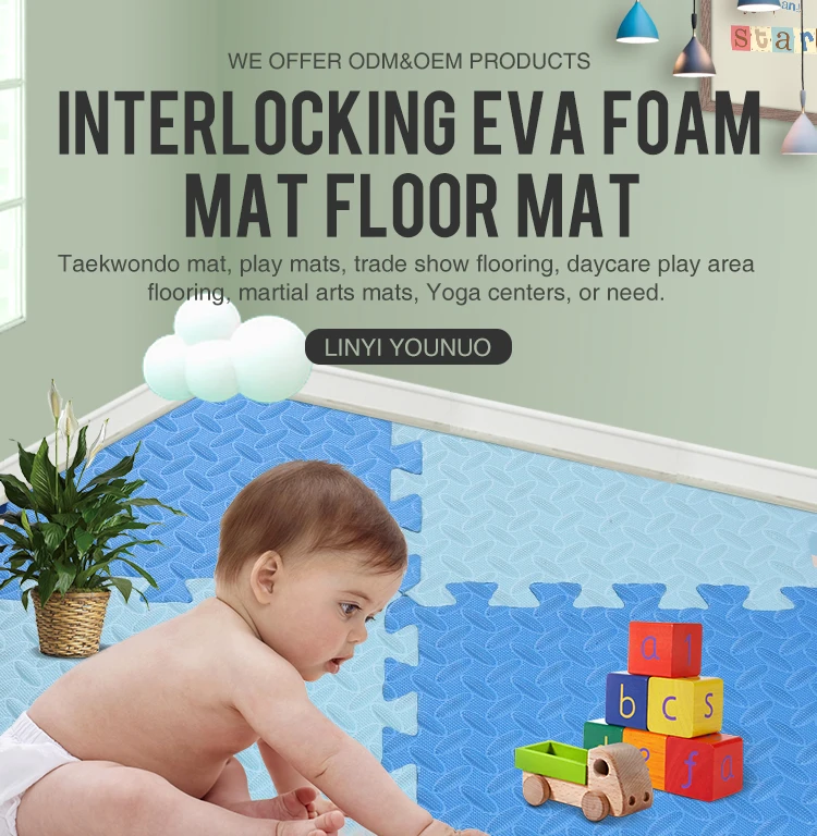 High-performance Foam Eva Mat Waterproof Gym Mat 1M Tatami Eva Foam Mat 60Cm