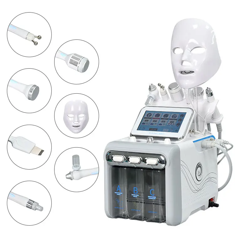 

7 In 1 Hydro-Dermabrasion And Oxygen Infusion Machine Water Dermabrasion Peel Machine Women Beauty