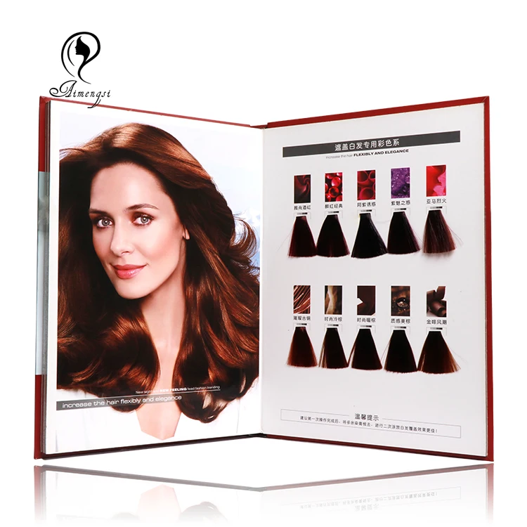 

China Salon hair cream color chart