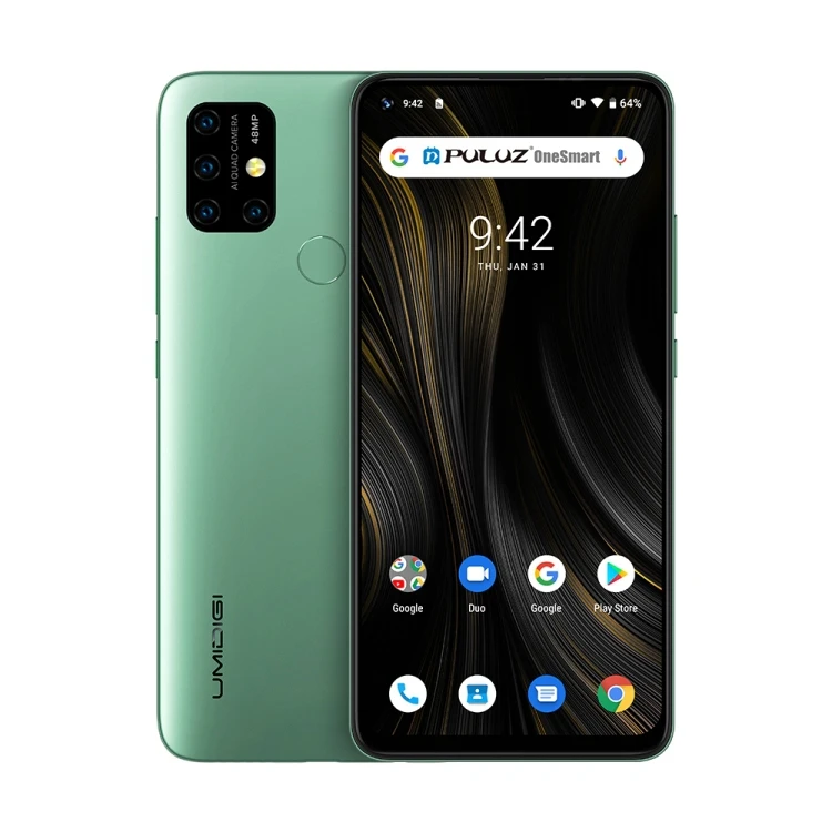 

Unlock Android 10 RAM 4GB 64GB UMIDIGI Power 3 Octa Core Smart Mobile Phones with 6.53 inch Full Screen