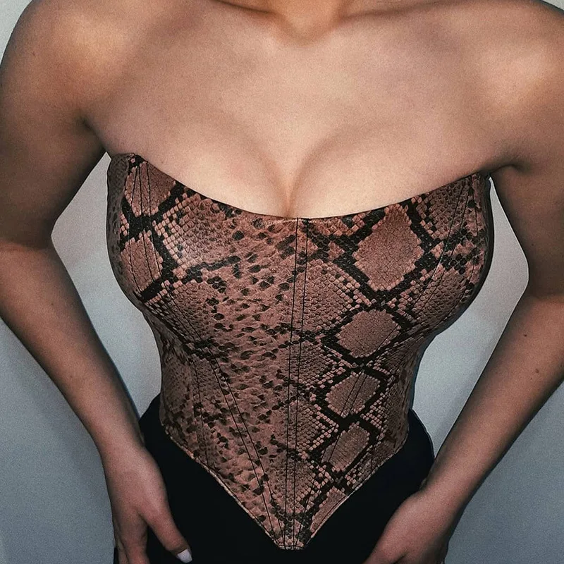

FS4111A Women clothes vendors 2021 new style corset bustier Tops