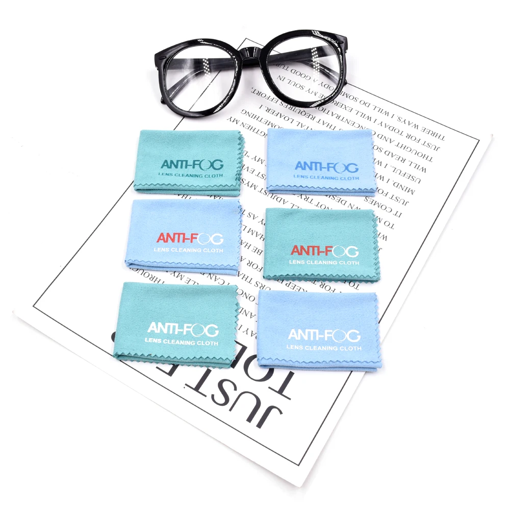 

Popular antifog microfiber suede glasses cleaning cloth,optical anti fog dry wipe cloth