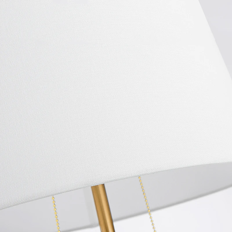 
American simple creative luxury marble desk lamp modern engineering hotel club bedside bed room living ptable table lamp 