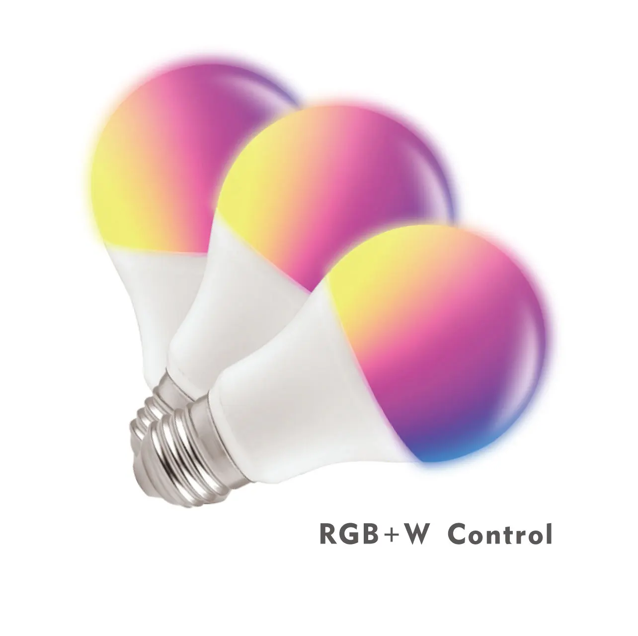 China manufacture bluetooth dimmable led light products A60 e27 7W led rgb smart bulb