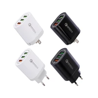 

EU Plug US Plug 3 USB Ports Charging Adapter Phone Quick Charger qc 3.0 5v 3A Wall Charger
