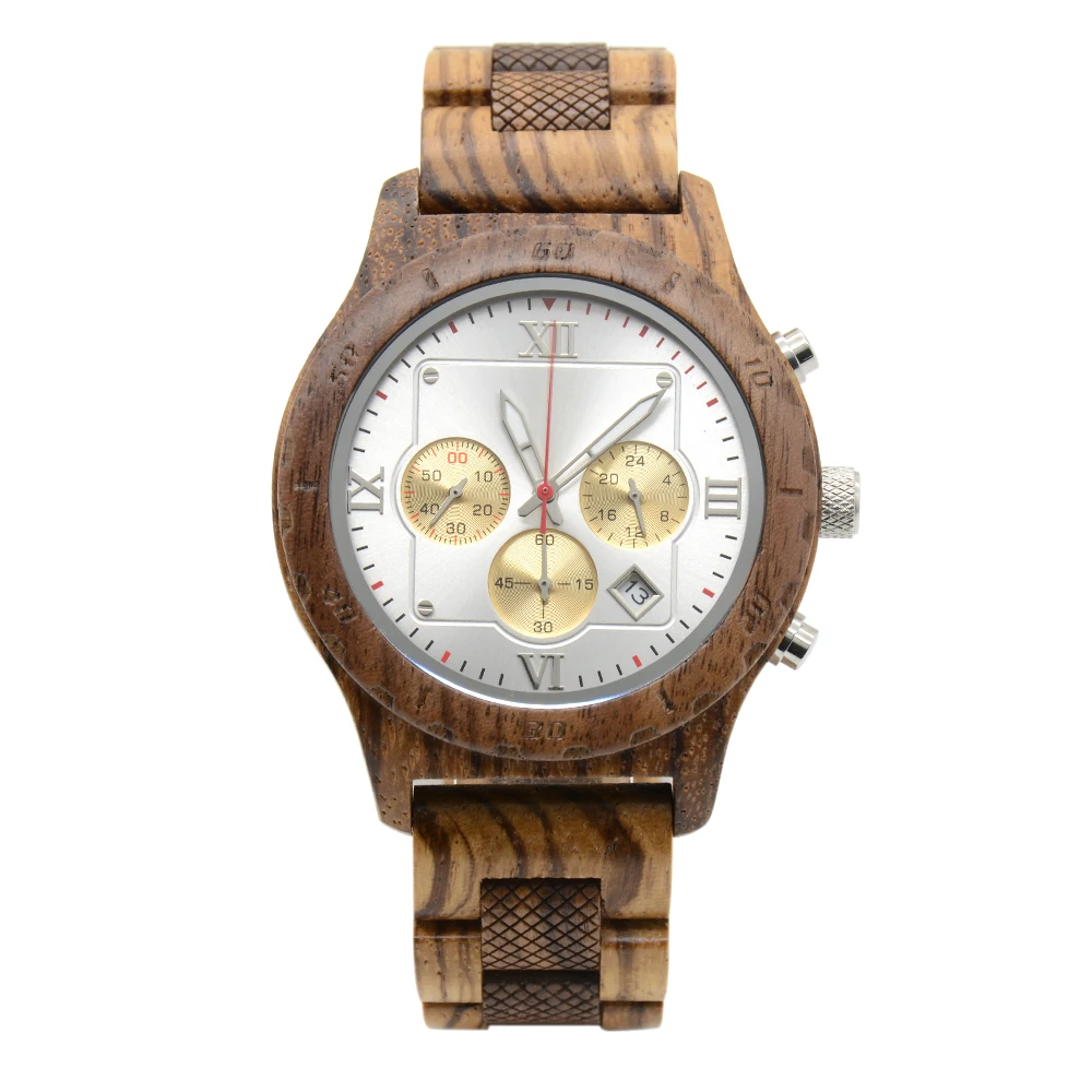 

Black walnut Wood Made Watch Premium Watches Men Wrist Watch Hot Selling