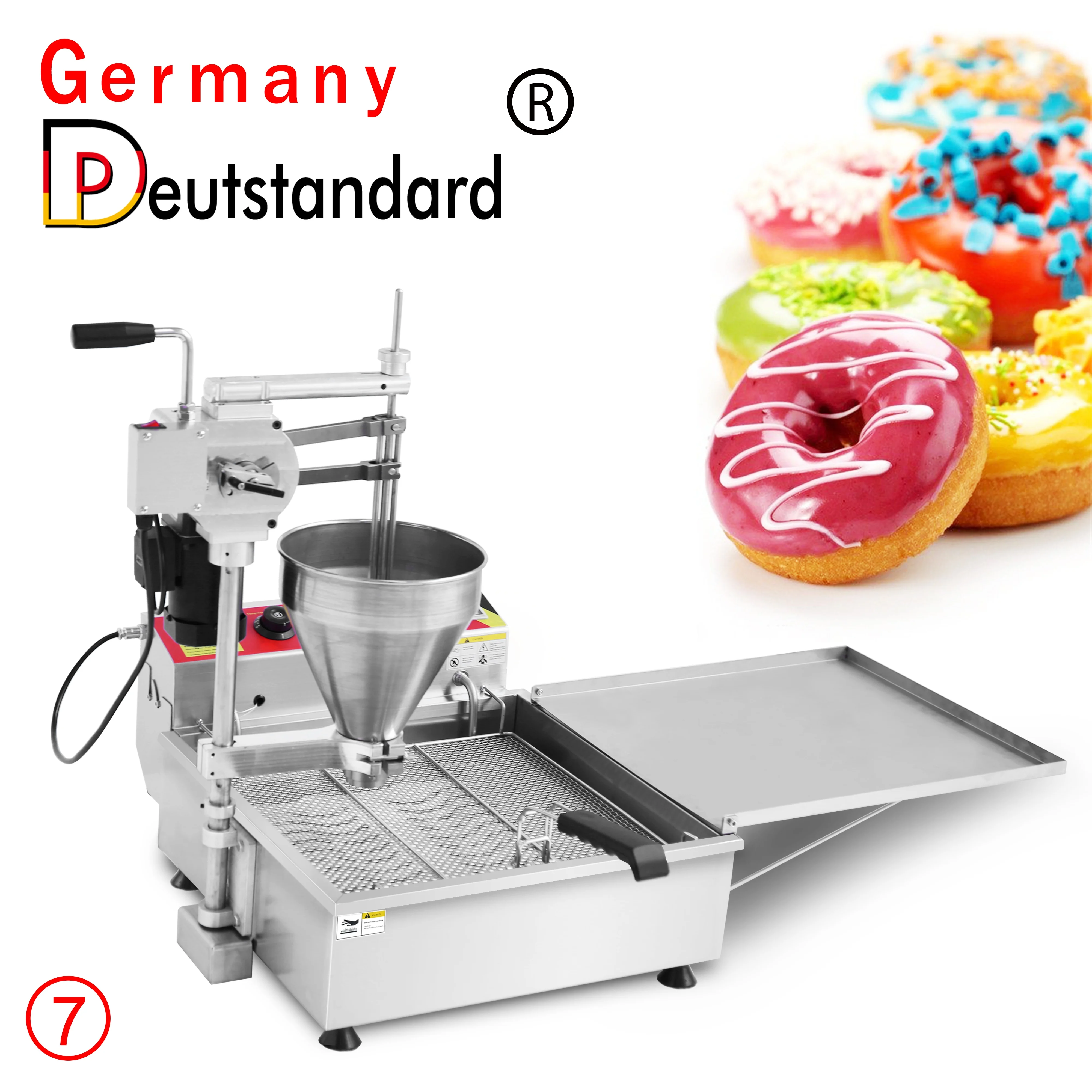 3 Sets Of Mold Automatic Loukoumades Donut Balls Maker Making Machine