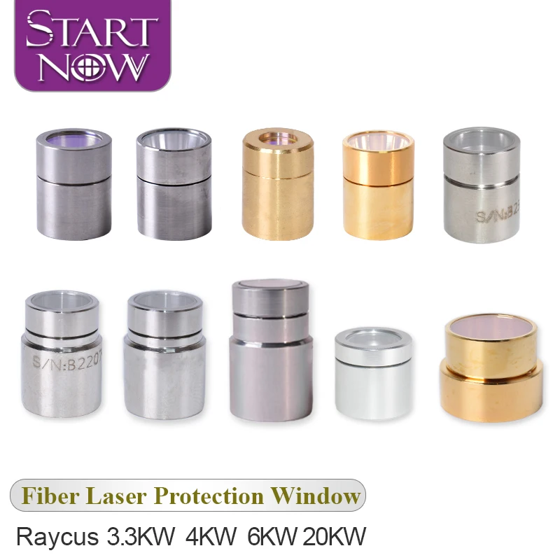 Original Raycus Fiber Laser Source QBH Output Protective Connector Lens Group H12.8 Raycus  Cutting Machine Head