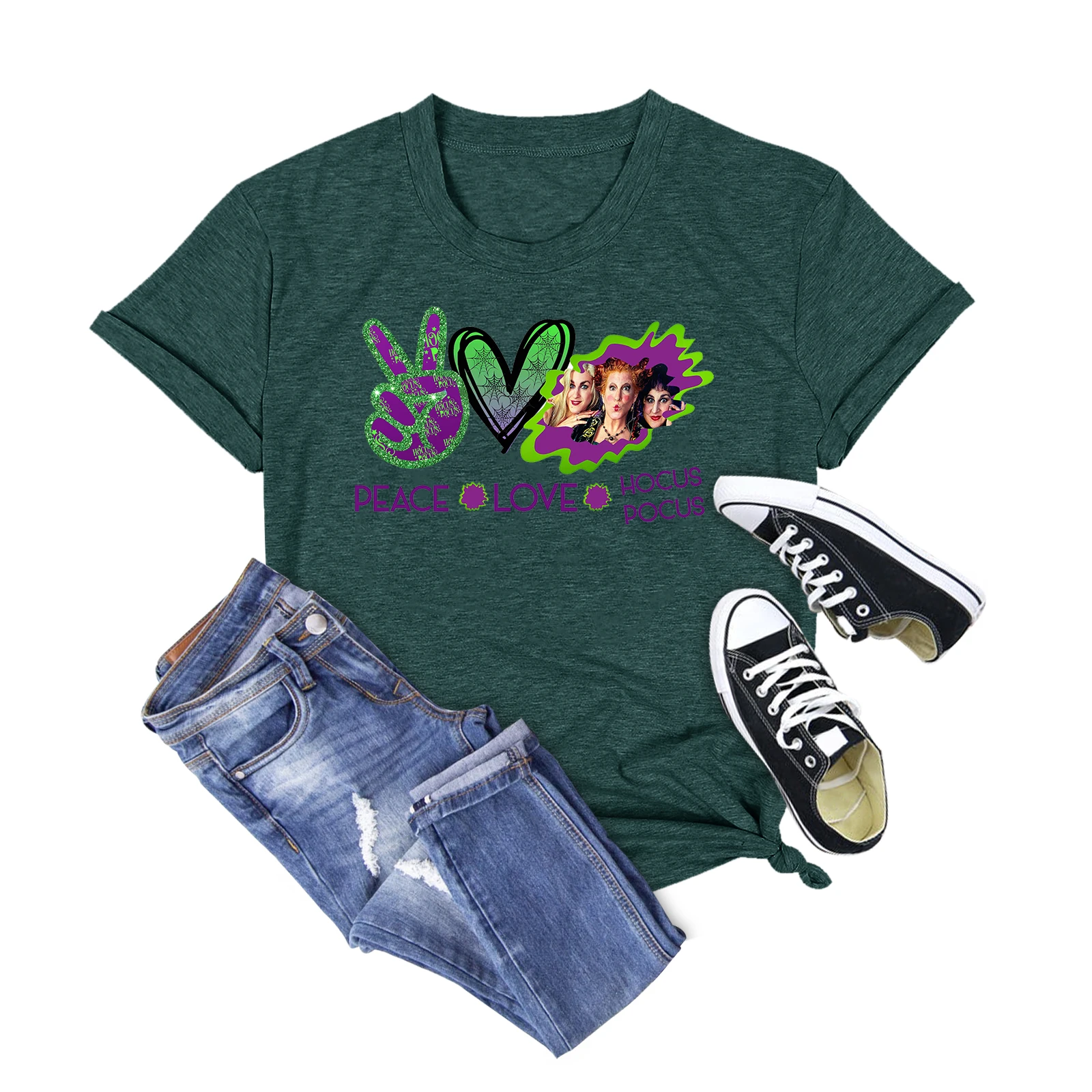 

T-Shirt Custom Logo Good Omens T-Shirt Halloween T Shirts Wholesale