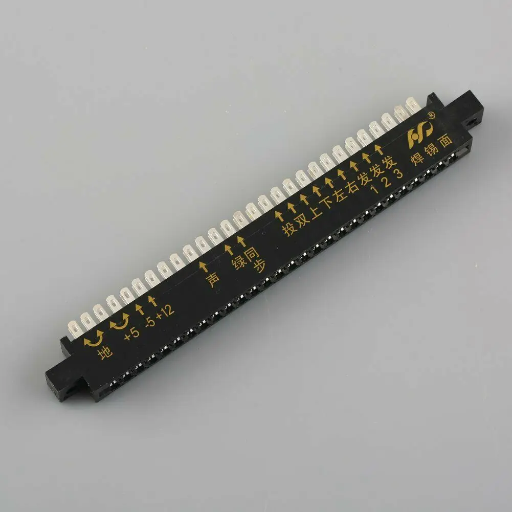 56 Pin Solder Socket For Arcade JAMMA Card Edge Connector Make Your Own Harness 