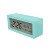 digital decoration table desk clock alarm lcd clock with thermometer and hygrometer multifunctional