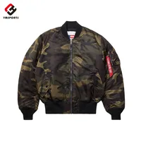 

Wholesale price men's outdoor winter coat bomber jacket with printing