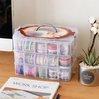 

Three-layer Removable Storage Box Ornament Storage Box