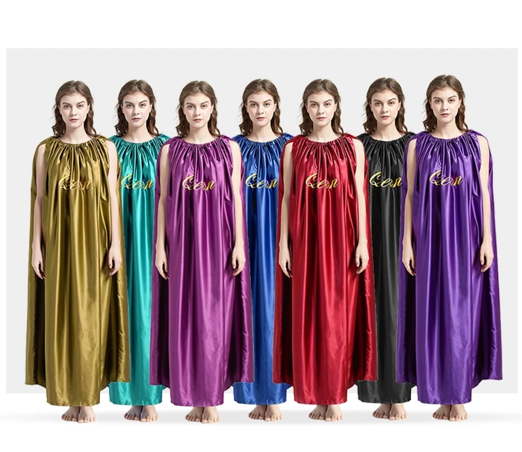 

2021 Private label 5 Feet Large Size Customized Yoni Steam Gowns Luxurious Vaginal Steam Dress, More colors available