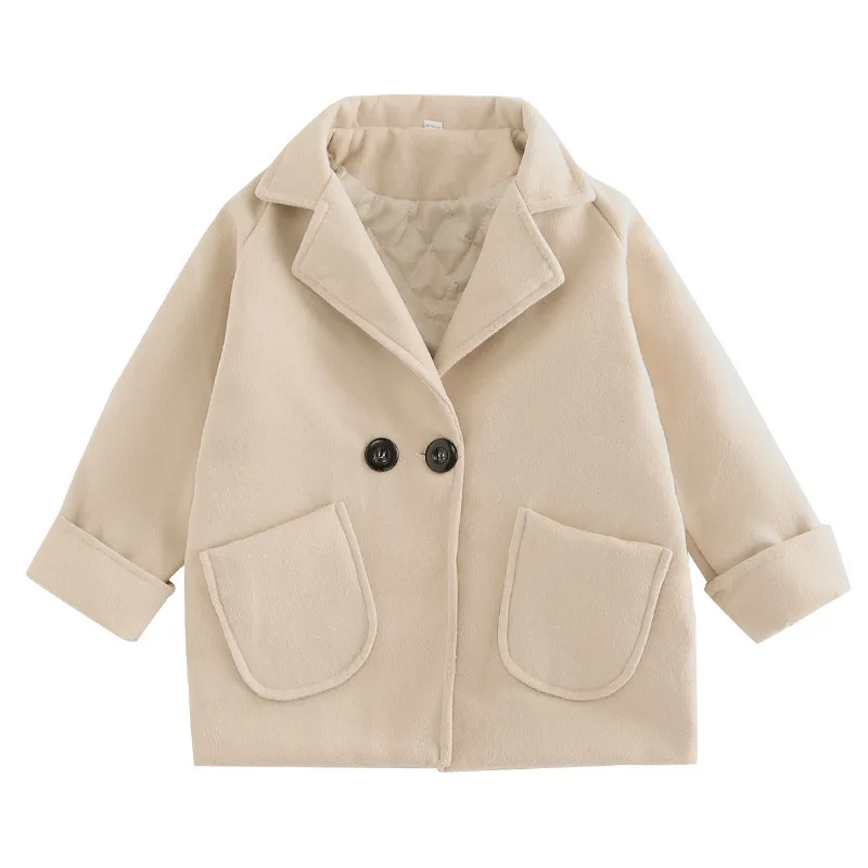

Fantastic Autumn Winter New Girls Retro Chinese Vintage Style Coat Embroidered Kids Girls Winter Coat For Children