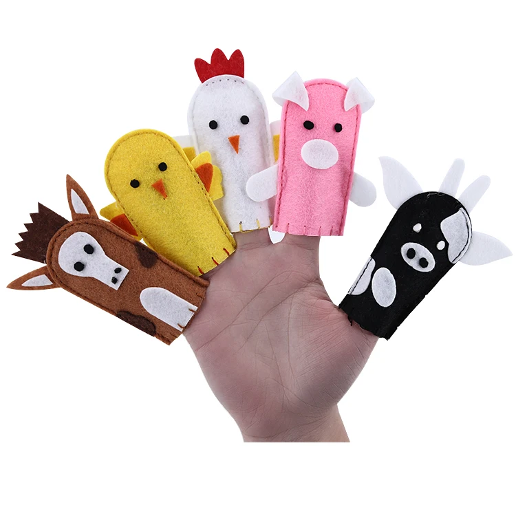 handmade finger puppets