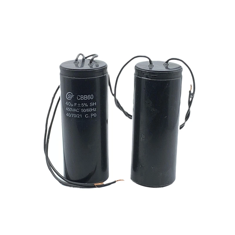 Cbb60 40 Sh Capacitor Uf 450vac Condensador 50 60hz 40 70 21 Cbb60 ...