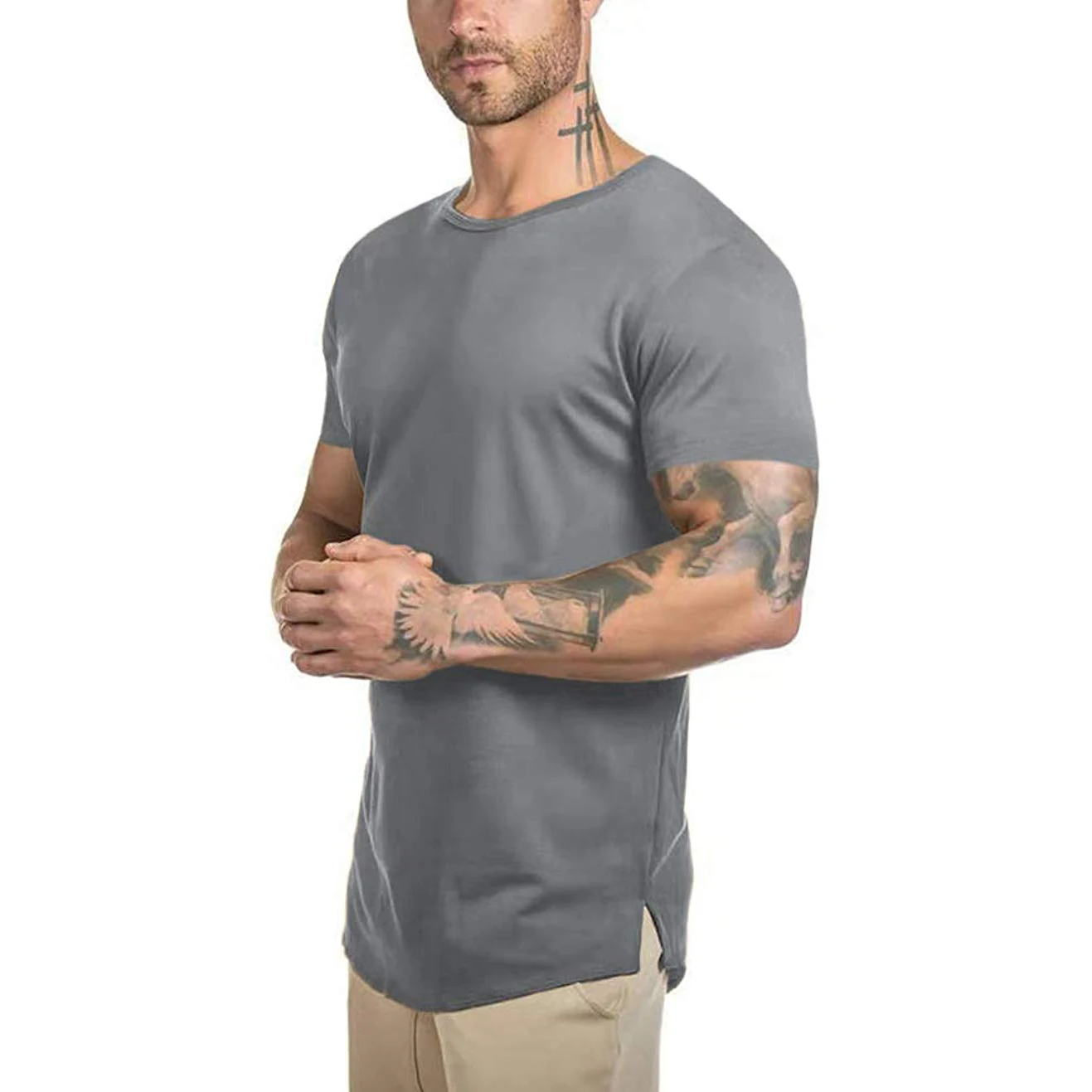 mens t shirts 95 cotton 5 spandex