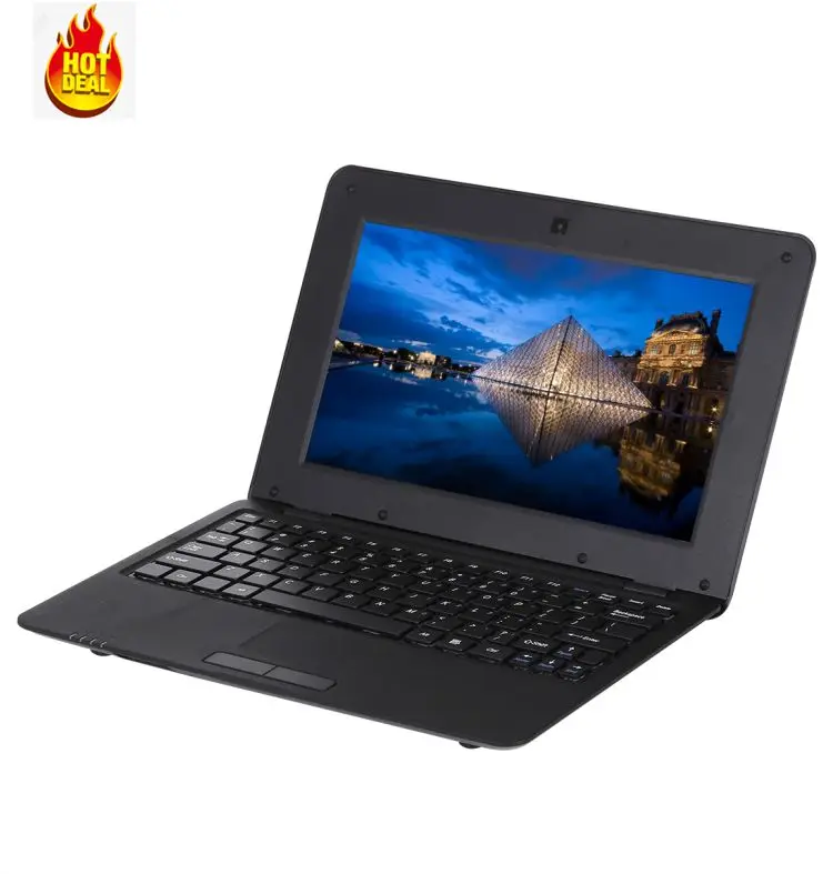 

Hot Sale Custom Mini Pc 10.1 Inch Laptop Computer RAM 1GB ROM 8GB Android 6.0 A33 Dual Core Notebook Pc