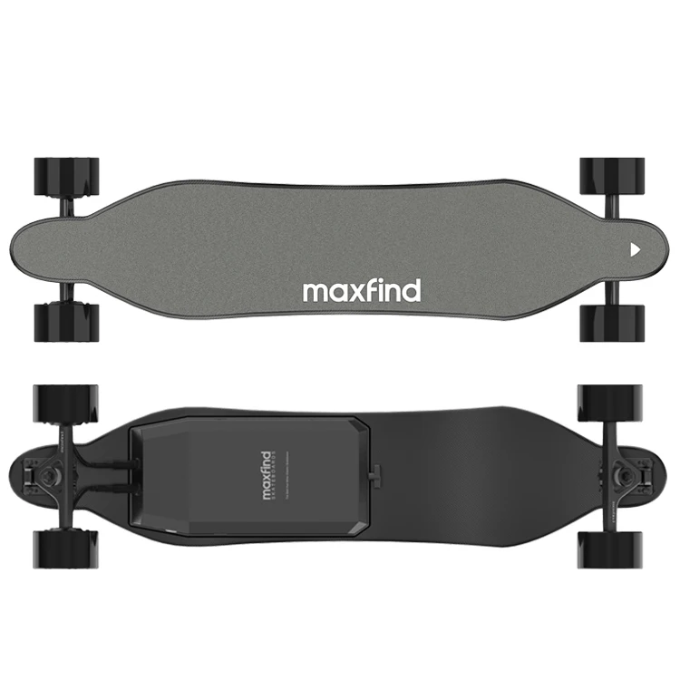 Best Dual Hub Motors Waterproof Longboard Offroad Electric Skateboard With Remote