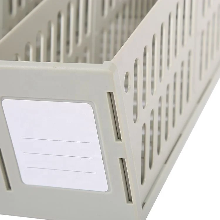 
Office Desktop Organizer Book Document Storage Rack File Holder Folding Paper File Rack 