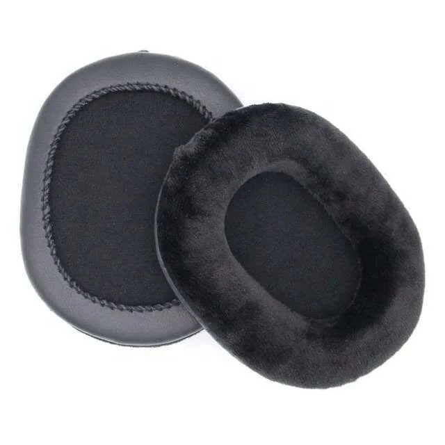 

Factory Price Geekria QuickFit Velvet Ear Pads for Audio Technica ATH M50X, M50XBT, M50, M40X, M30, M20, MDR-7506 Headphones, Black