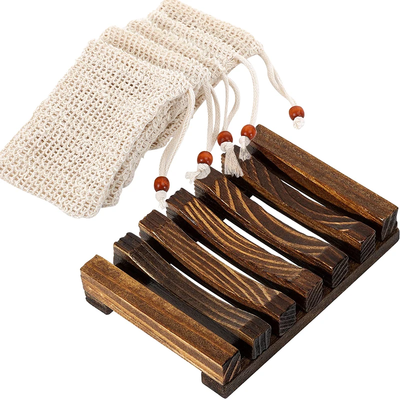 

Wooden Soap Holder Set Of One Soap Dish Case Holder Bathroom Accessories By United Trade World