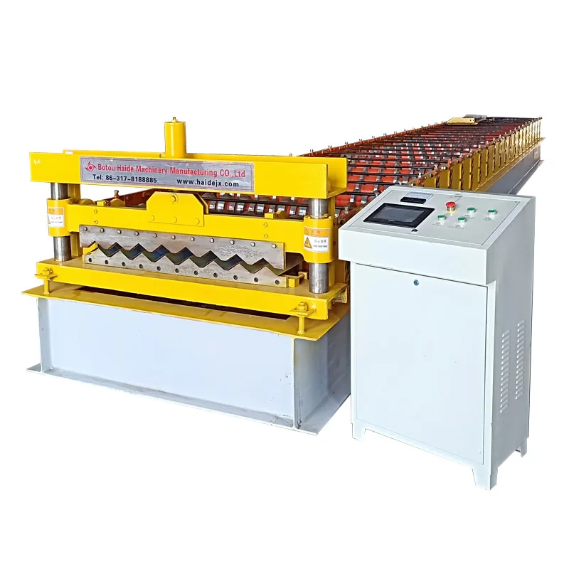 Corrugated Sheet Metal Roof Making Steel Plate Rolling Machine Buy