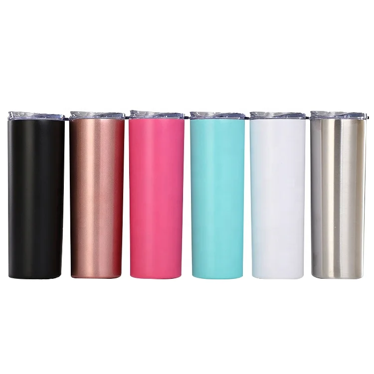 

Hot Sale Stainless Steel 20oz Straight Cup Thermos Slim Tumbler