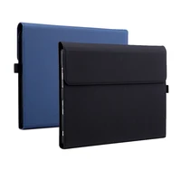 

12.3 inch Case for surface pro 4/5/6 Flip folio cover Popular luxury leather Stand with a magnetic strap