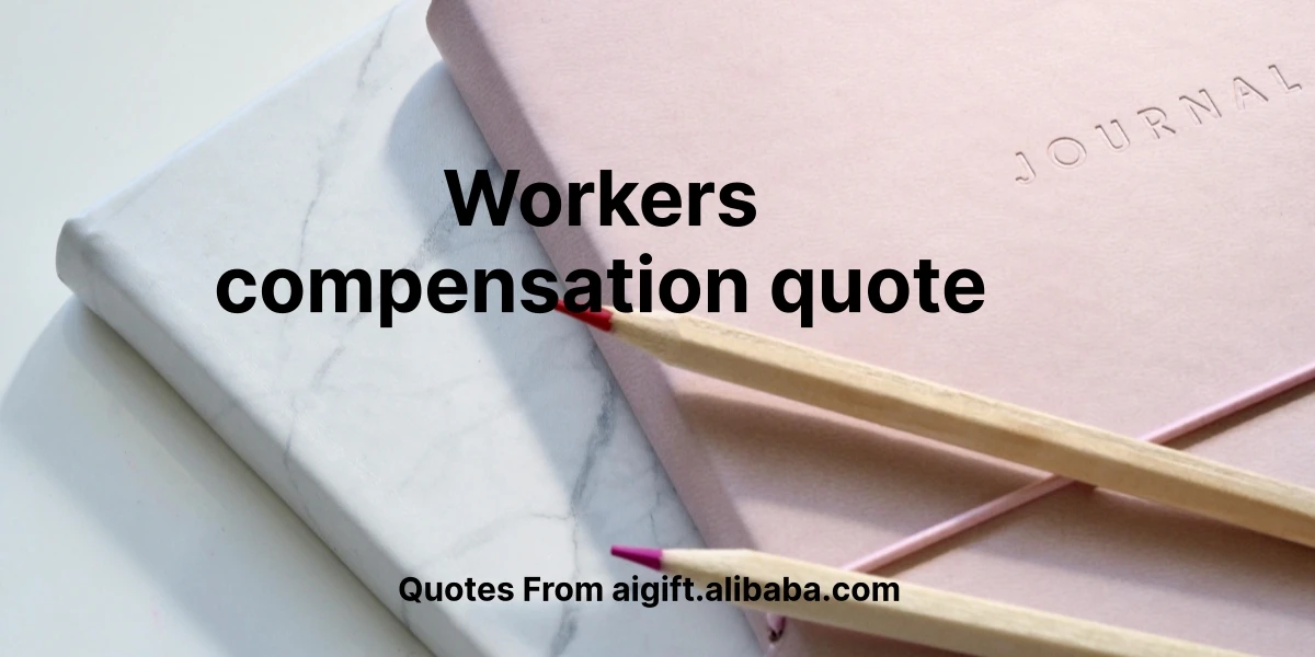 workers compensation quote