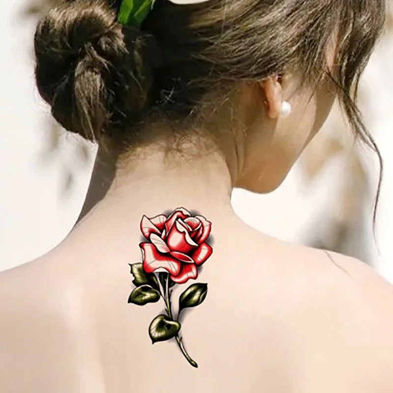 

Custom Large Arm Sleeve Temporary Tattoo Sticker Waterproof Flash Fake Tattoos for Men Women, Colorful