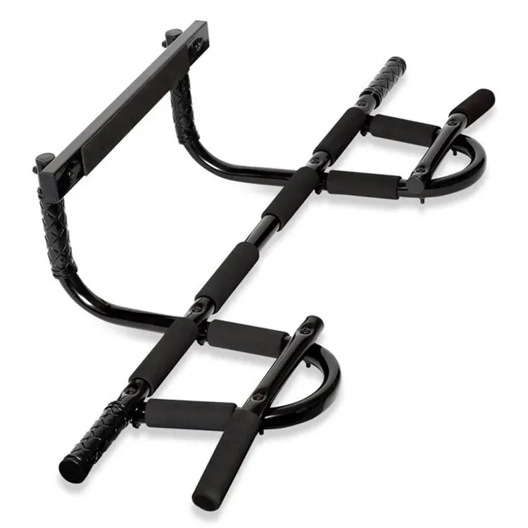 

Horizontal Door Frame Gym Bar Chin Up Bar Pull Up Bar, Black