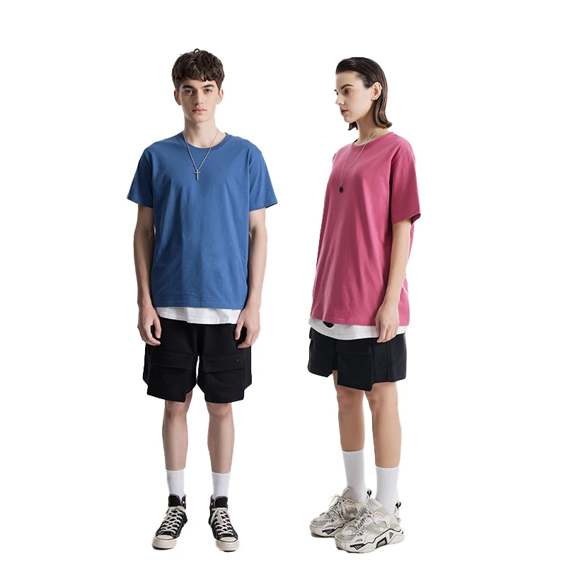

Wholesale Unisex 100% Cotton Plain Custom Printing Embroidery T-Shirts In Bulk, Customized colors