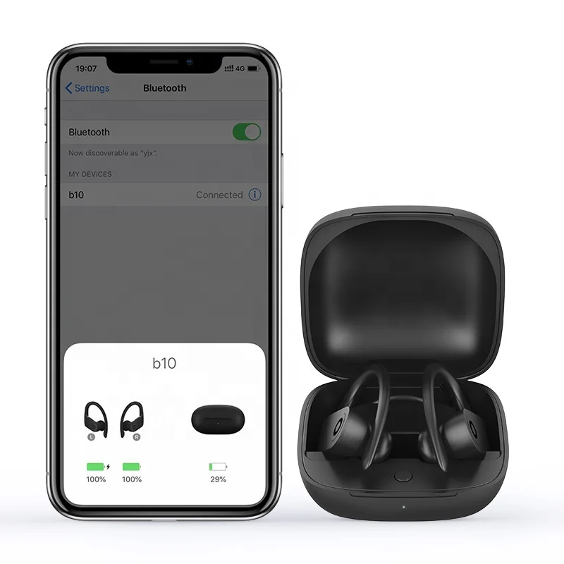 Authentic Powerbeats Pro Totally Wireless Earphone Headphone Black