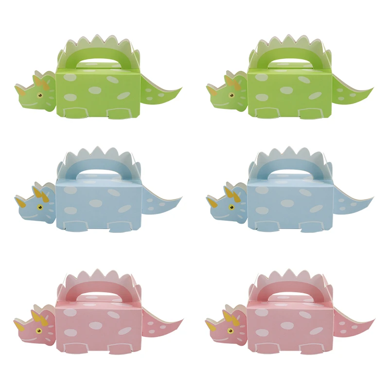 Unique Design Dinosaur Shape Candy Box Wholesale for Baby Shower Party Favour Gift Box Candy Chocolate Small Gift Packing Box