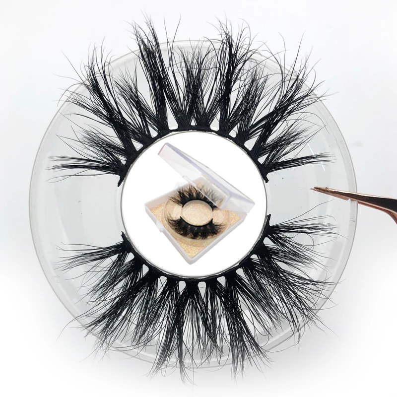 

Best Sellers Mink 3D Eyelash Custom Eyelash Box Private Label 25mm Siberian Mink Lashes Lashes3d Wholesale Vendor, Natural black mink eyelashes